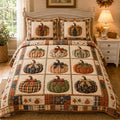 Autumn Patch 3-Piece Quilted Bedding Set NCU0NTD2063