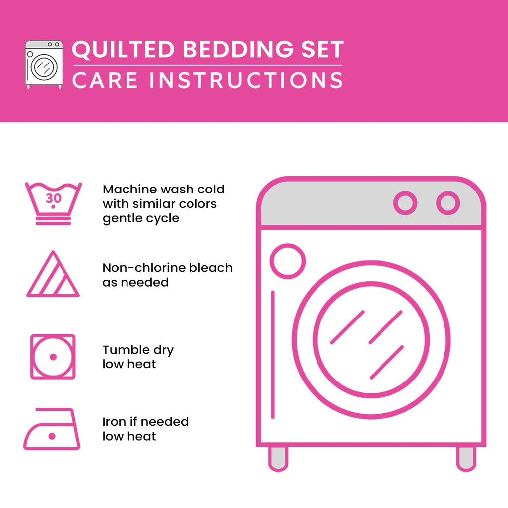 Fish Oasis 3-Piece Quilted Bedding Set NCU0NVH445