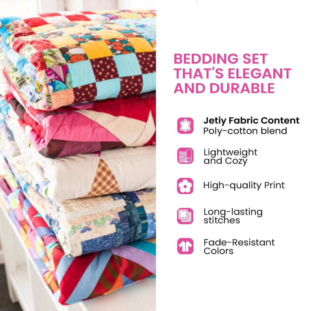 Rustic Sunflower Quilted Bedding Set NCU0DV095