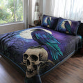 Bone Raven 3-Piece Quilted Bedding Set NCU0PVL932
