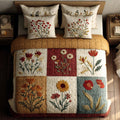 Floral Dreams 3-Piece Quited Bedding Set NCU0NNT857