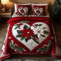 Joyful Wishes 3-Piece Quilted Bedding Set NCU0NNT165