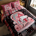 Sweet Gnome Dreams 3-Piece Quilted Bedding Set NCU0NNT2693