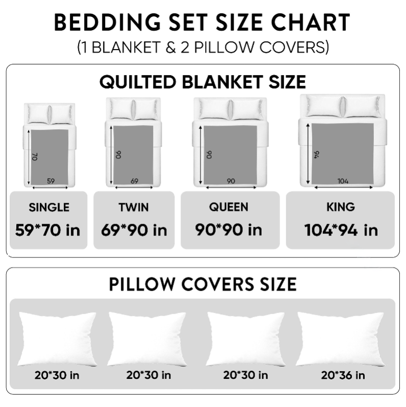 Opulent Christmas Tree 3-Piece Quilted Bedding Set NCU0TH2190
